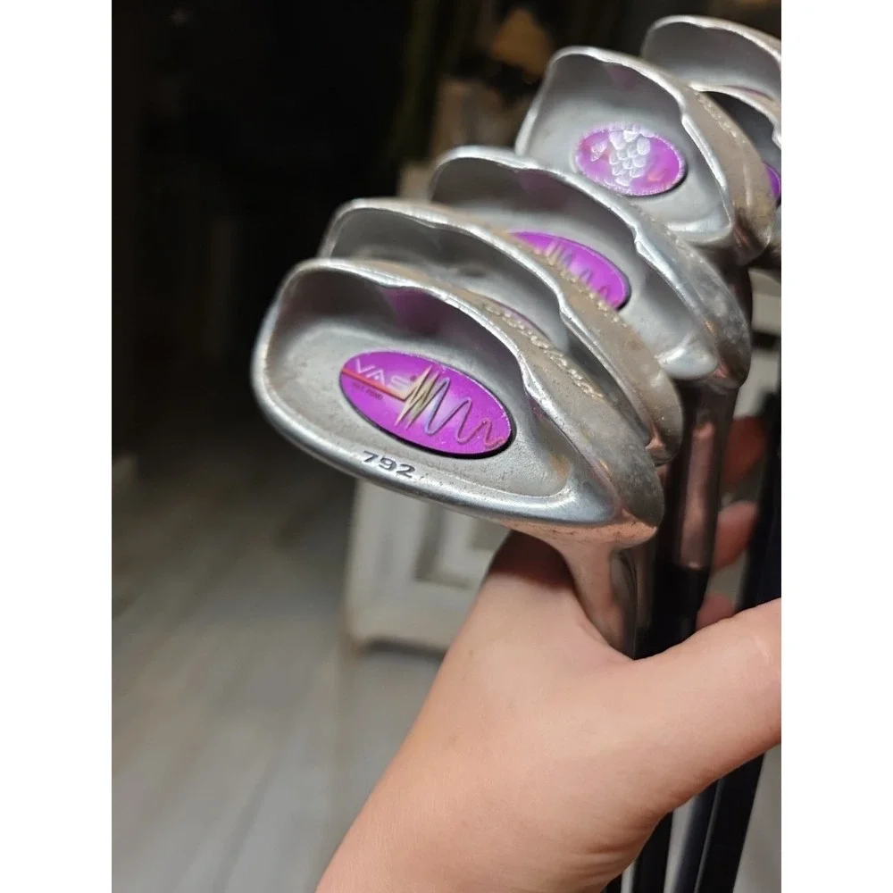 Cleveland VAS 792 Iron Set 3-8‎ Boron Composite Shaft Silver Blue Black